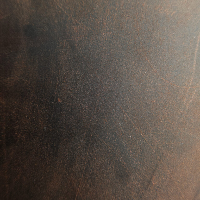 Crazy Horse Brown – dettaglio della pelle