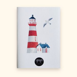 Taccuino A5 Studio "Faro" – Pagine Bianche 140 g